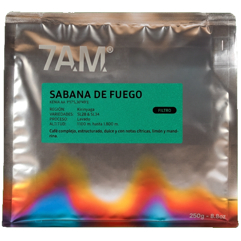 Sabana de Fuego - Kenia — packshot