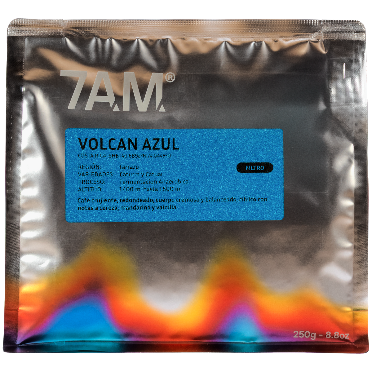 Volcán Azul